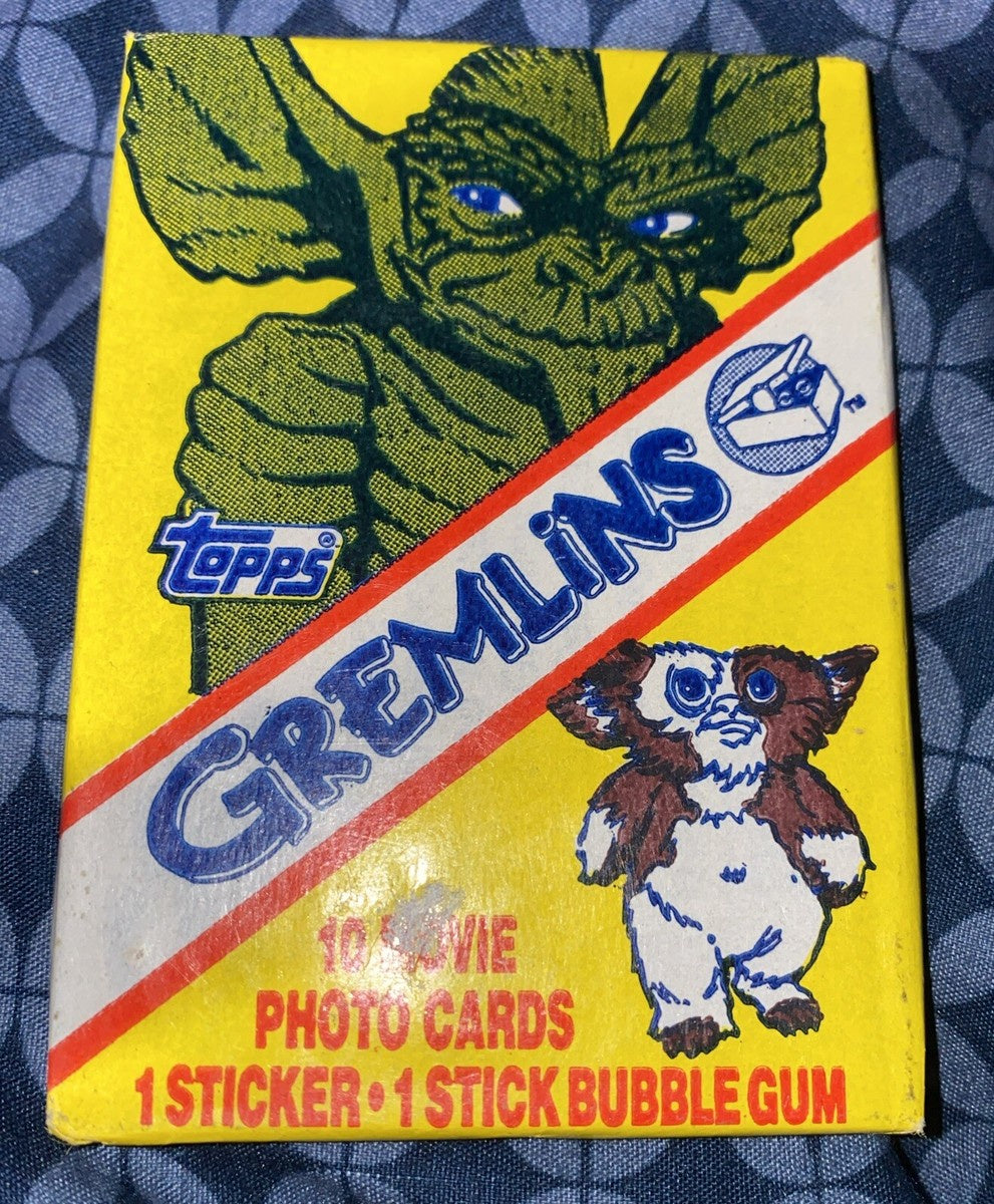 1984 Topps Gremlins Wax Pack