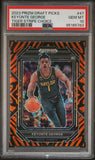 Keyonte George 2023 Panini Prizm Draft Picks #47 Tiger Stripe Choice PSA 10 Gem Mint