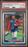 Shota Imanaga 2024 Bowman Chrome Mega Box SP PSA 10 Gem Mint