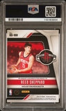 Reed Sheppard 2024 Panini Prizm Rookie Signature Auto PSA 10 Gem Mint