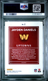 Jayden Daniels 2024 Donruss Optic Uptowns PSA 10 Gem Mint 8317