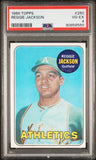 Reggie Jackson 1969 Topps #260 PSA 4 VG-EX