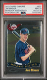 Joe Mauer 2012 Topps Chrome Buyback Rookie Auto #7/10 PSA 9 Auto 10