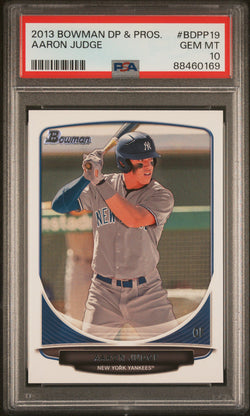 Aaron Judge 2013 Bowman Draft #BDPP19 PSA 10 Gem Mint
