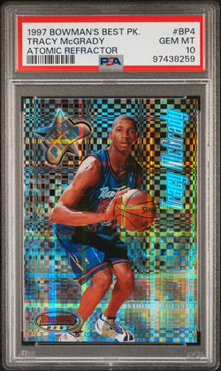 Tracy McGrady 1997 Bowmans Best Picks #BP4 PSA 10 Gem Mint