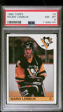 Mario Lemieux 1985 Topps #9 PSA 8 NM-MINT