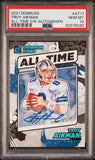 Troy Aikman 2021 Donruss All-Time Greats Auto #4/25 PSA 10 Gem Mint