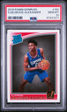 Shai Gilgeous-Alexander 2018 Donruss RC #162 PSA 10 Gem Mint