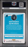 Anthony Edwards 2020 Donruss Optic #151 Hyper Pink PSA 10 Gem Mint