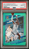 Shai Gilgeous-Alexander 2021 Donruss Optic #147 Geen Holo #3/5 PSA 10 Gem Mint