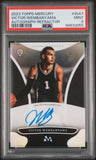 Victor Wembanyama 2023 Topps Mercury Autograph #WA7 Refractor #51/99 PSA 9 Mint