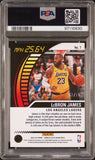 LeBron James 2023 Donruss Elite Full Throtle Gold #2/10 PSA 9 Mint