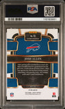 Josh Allen 2023 Panini Select #13 Tiger Prizm PSA 10 Gem Mint