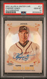 Chipper Jones 2011 Topps Allen and Ginter Chrome Auto PSA 10 Gem Mint