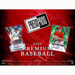 2024 Leaf Press Pass Premium Baseball Hobby Box