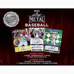 2024 Leaf Metal Baseball Jumbo Hobby Box