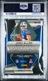 Josh Allen 2018 Panini Spectra Neon Pink Die-Cut Rookie #4/15 PSA 9 Mint