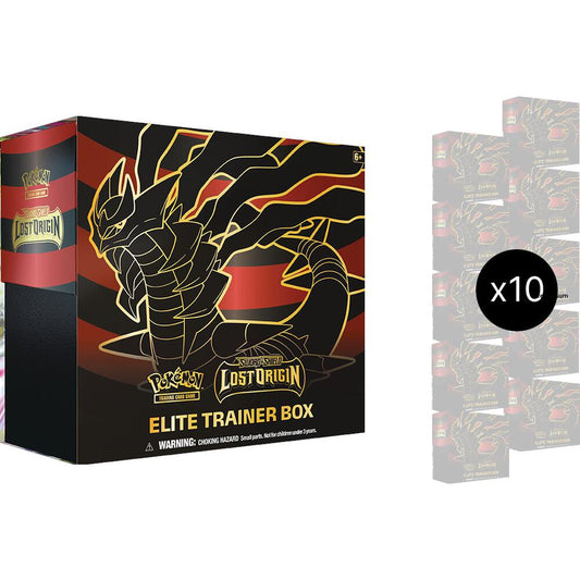 Pokemon Sword & Shield Lost Origin Elite Trainer 10 Box Case