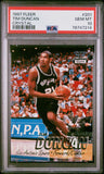 Tim Duncan 1997 Fleer Crystal #201 PSA 10 Gem Mint