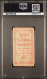 Bugs Raymond 1909-11 T206 Sweet Caporal 350/30 PSA 1 Poor