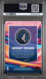 Anthony Edwards 2023 Hoops Premium Stock Anti-Gravity Nebula 1/1 PSA 9 Mint