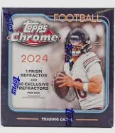 2024 Topps Chrome Football Mega Box