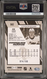 Connor Bedard 2023 O-Pee-Chee #582 Black Rainbow #14/100 PSA 8 Nm-Mint