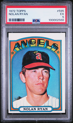 Nolan Ryan 1972 Topps #595 PSA 5 EX 2568