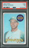 Reggie Jackson 1969 Topps Rookie #260 PSA 7 Near Mint