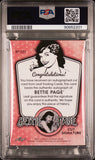 Bettie Page 2014 Leaf Bettie Page Collection Auto PSA Auth Auto 10