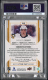 Sidney Crosby 2017 Upper Deck The Cup Red Foil Tag #4/4 PSA 8 Nm-Mint