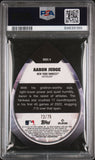 Aaron Judge 2022 Topps Chrome Ben Baller Blue DIamond Die-Cut #73/75 PSA 10 Gem Mint