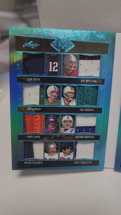 2023 Leaf Magnificence 32-Patch Booklet Tom Brady +++ #5/5