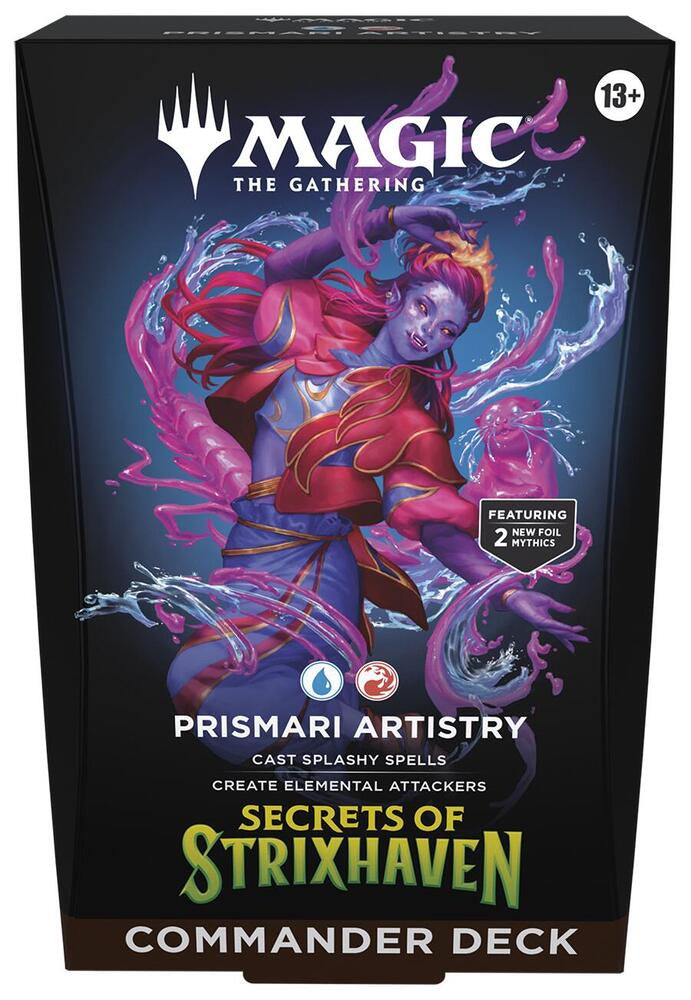 Magic The Gathering Secrets of Strixhaven Commander Deck: Prismari Artistry