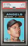 Billy Wynne 1971 Topps #718 PSA 8 Nm-Mint