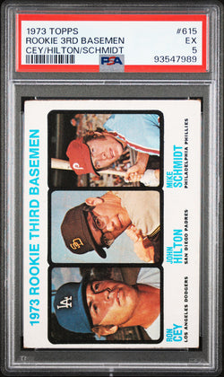 Mike Schmidt 1973 Topps #615 RC PSA 5 EX 7989