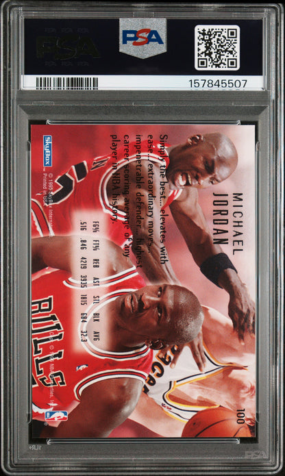 Michael Jordan 1994 Skbox Emotion #100 PSA 9 Mint 5507
