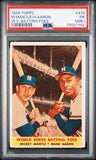 Mickey Mantle/Hank Aaron 1958 Topps #418 PSA 1 MK Poor