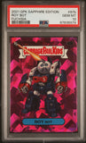 Roy Bot 2021 Topps Garbage Pail Kids Sapphire Fuchsia #73/75 PSA 10 Gem Mint