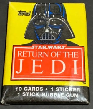 1983 Topps Star Wars Return of the Jedi Wax Pack