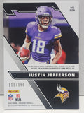 Justin Jefferson 2020 Panini Obsidian Rookie Jersey Auto #111/150