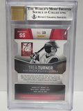 Trea Turner 2014 Elite Extra Edition Gold Auto #3/5 BGS 9 Auto 10