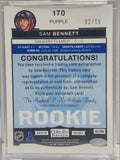 Sam Bennett 2015 Upper Deck OPC Platinum Purple Auto #2/15