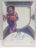 Cade Cunningham 2021 Panini Crown Royale Jersey Auto #143/199