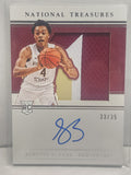 Scottie Barnes 2021 Panini National Treasures Collegiate Rookie Patch Auto #33/35