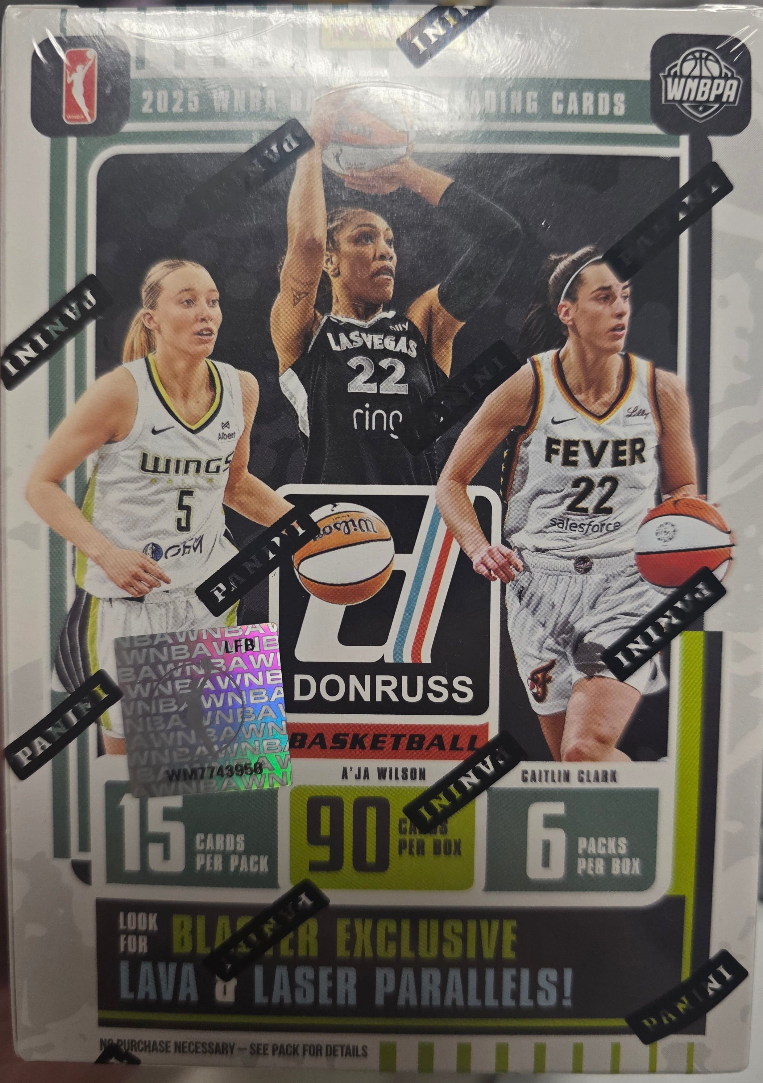 2025 Panini Donruss WNBA Basketball Mega Box – Three Stars Sportscards