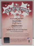 Joey Votto 2004 Bowman Stars of the Future Autograph