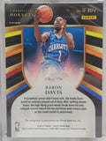 Baron Davis 2020 Panini Select In Flight Black Prizm 1/1 Auto