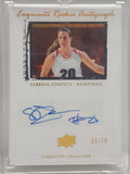 Sabrina Ionescu 2020 Upper Deck Exquisite Gold Rookie Auto #9/10