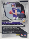 JJ McCarthy 2024 Panini Prizm #400 Rookie Red Wave Prizm #54/149